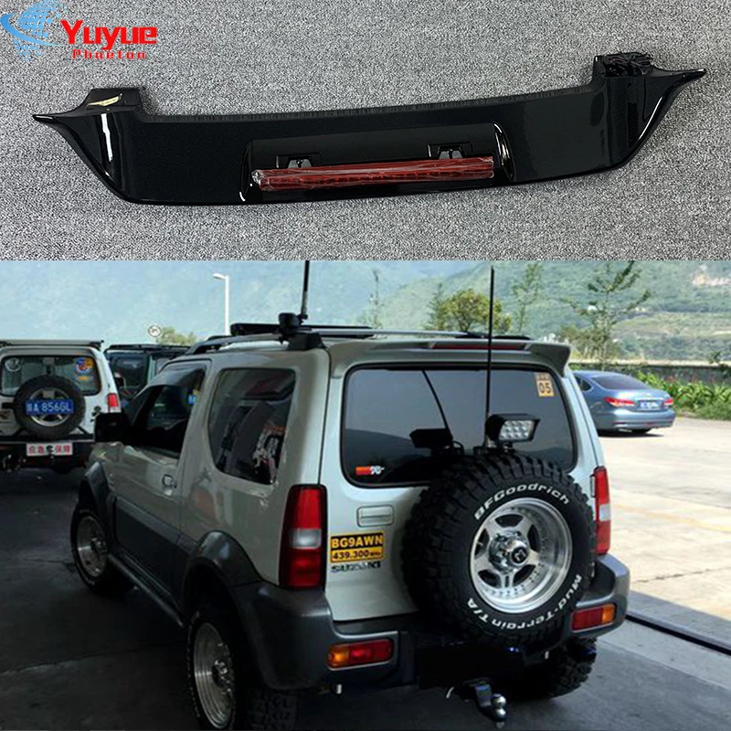 

Спойлер для SUZUKI JIMNY 2007-2017 SUZUKI JIMNY, АБС-материал, заднее крыло автомобиля, грунтовка, цвет, задний спойлер