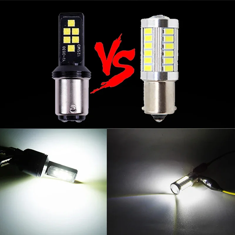 2 Шт. P21w Ba15s Bau15s 1157 Желтый Красный Белый Задние Стоп-сигналы Высокая Мощность 5 Вт