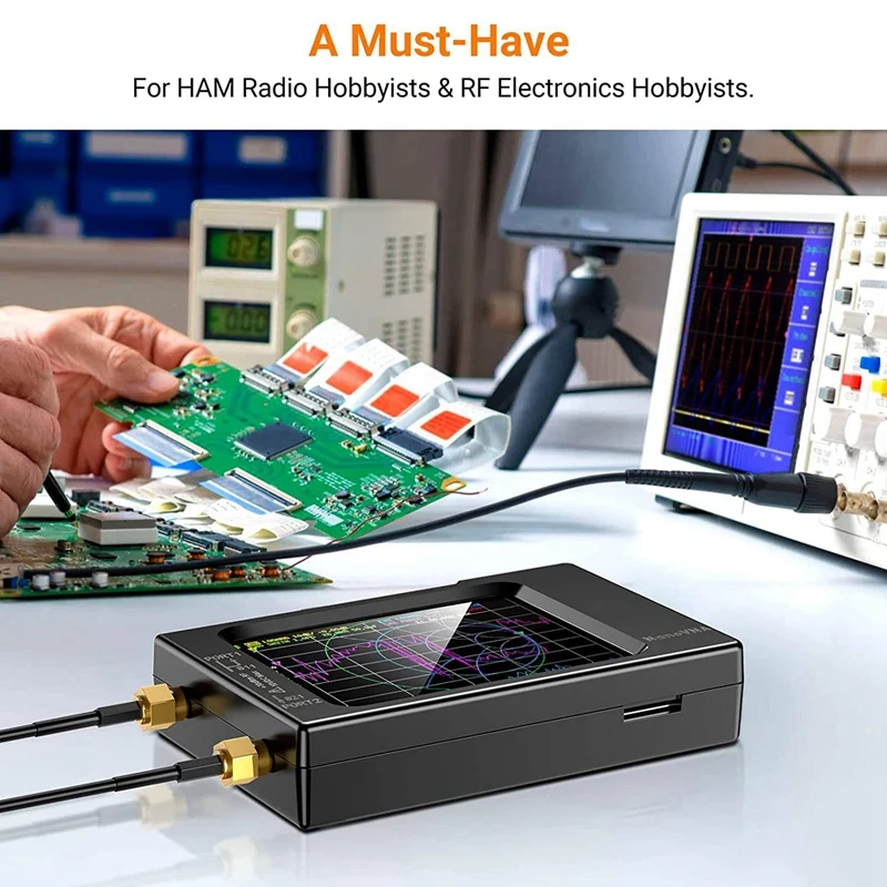 Новый векторный анализатор цепей Nanovna-H антенн HF VHF UHF измерение параметров S