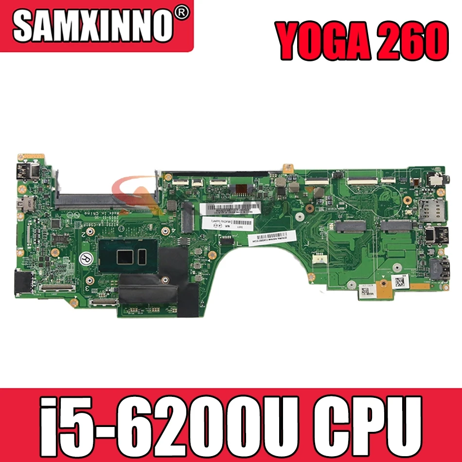 

Материнская плата для ноутбука LENOVO Thinkpad YOGA 260 LA-C581P SR2EY, материнская плата 01AY879 i5-6200U