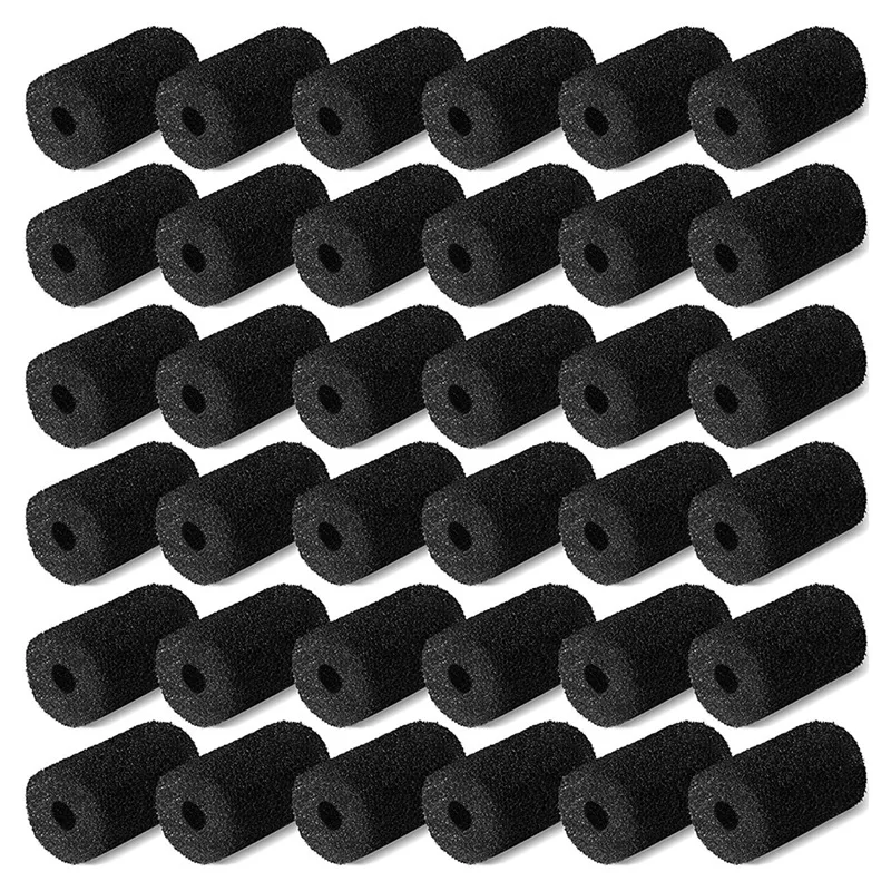 

36 Packs High Density Pool Cleaner Black Hose Scrubber for Polaris Vac- 180, 280, 360, 380, 480, 3900 Sport Models