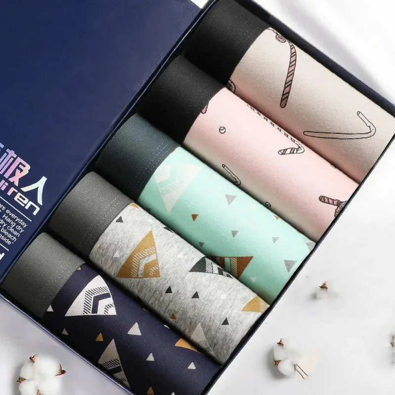 Antibacterial Men's Underwear Cotton Breathable Boxer Shorts In Summer Sports Boxer Shorts Shorts