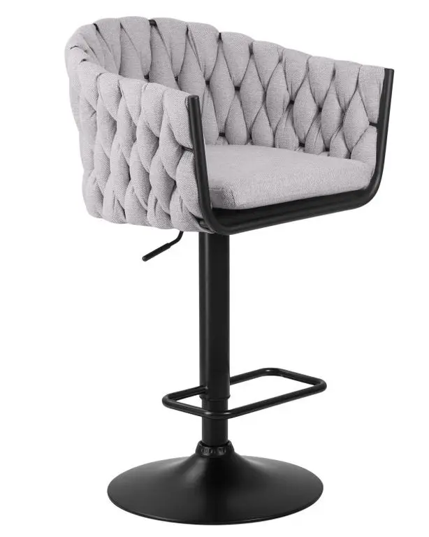Барный стул LEON серый LM-9690 grey (LAR-275-17) | Стулья
