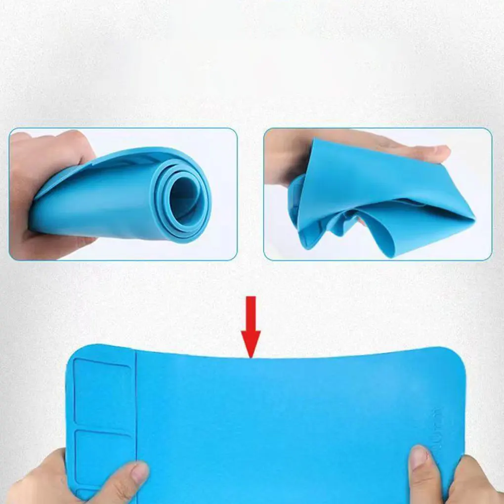 

Силиконовый коврик для ремонта электроники, устойчивый к высоким температурам