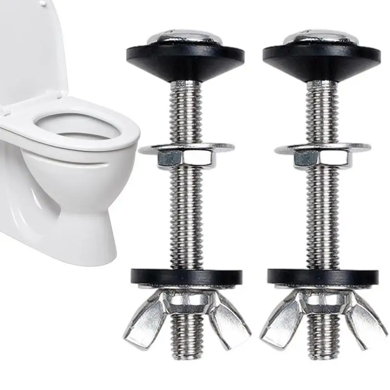 

Toilet Screws For Seat Bolts And Nuts Hinges Stainless Steel Universal Heavy Duty Rustproof Hinge Bolts For Top Mount Toilet