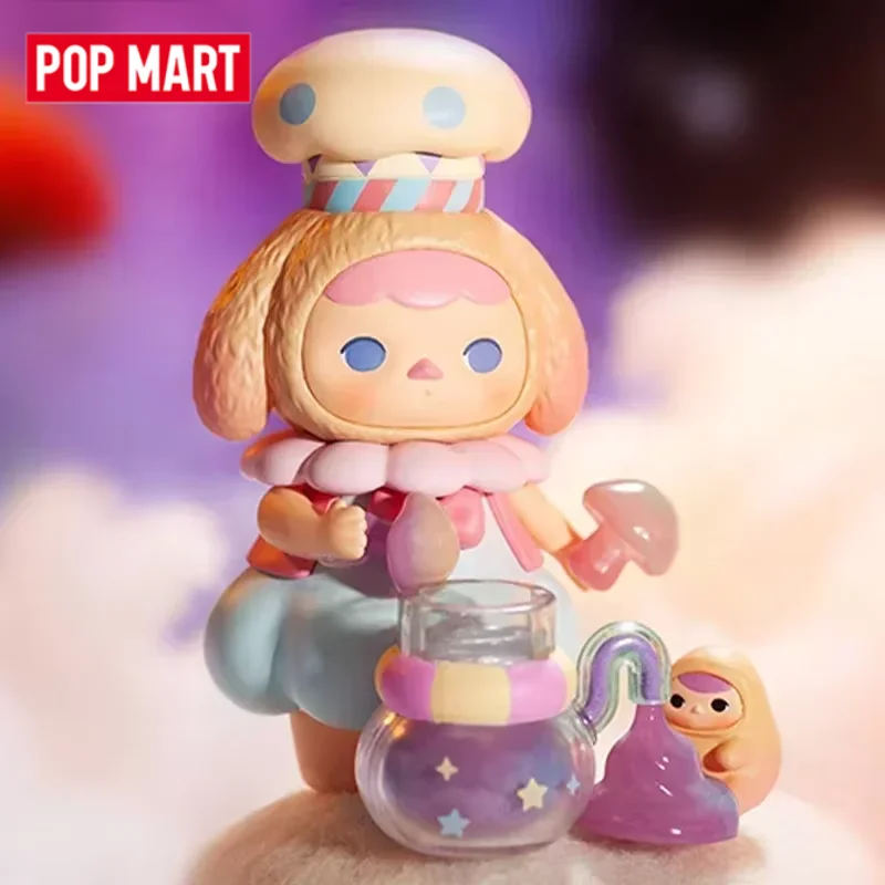Фото POP MART Pucky What Are The Fairies Doing Оригинальная коллекционная фигурка-сюрприз в закрытой упаковке, таинственная фигурка для декора дома и рабочего стола №1