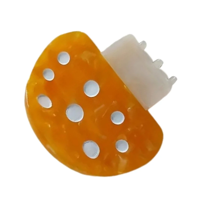 Зажим для волос в форме гриба с уксусной кислотой милый зажим челюсти героями