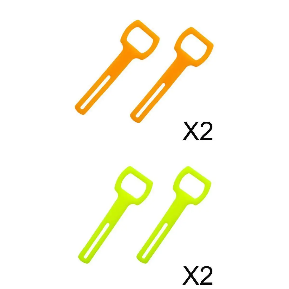 

8 Pieces Scuba Diving Silicone Rubber Regulator Octopus Holder Straps