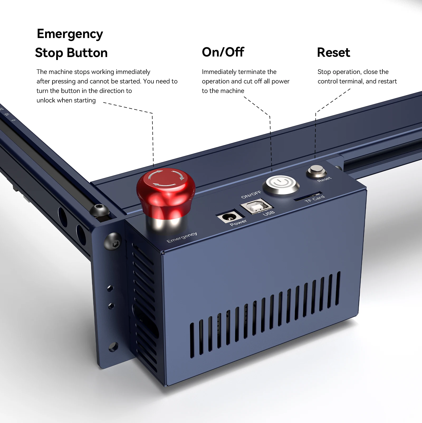Лазерный гравер для дерева акрила фокусное расстояние 30 мм 40 Вт |