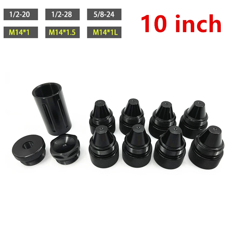 

New 10 inch 1/2-20 1/2-28 5/8-24 M14*1 M14*1.5 M14*1L Single Core Aluminum Fuel Filter Solvent Trap for NAPA 4003 WIX 24003