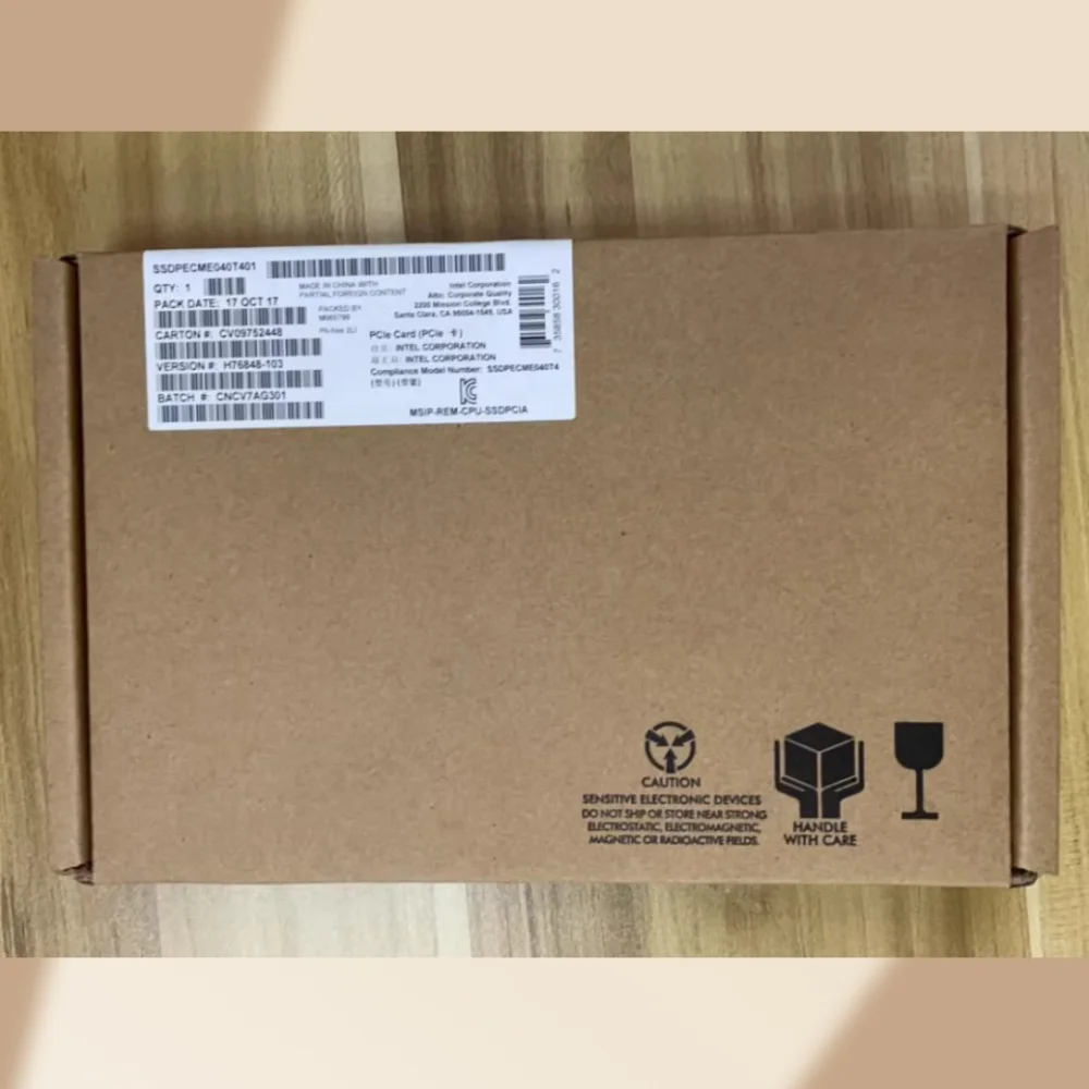 P3608 4T MLC AIC U2 NVME PCIe Card Двойной твердотельный накопитель 2T оригинальный для сервера