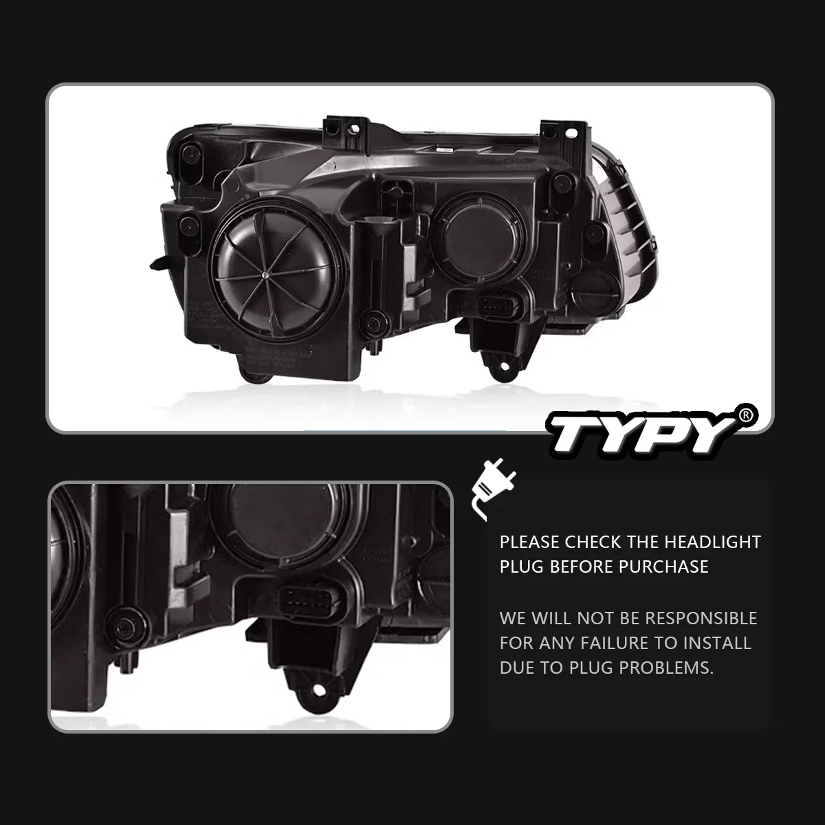 Головная лампа с динамическим сигналом автомобильные аксессуары обновленная