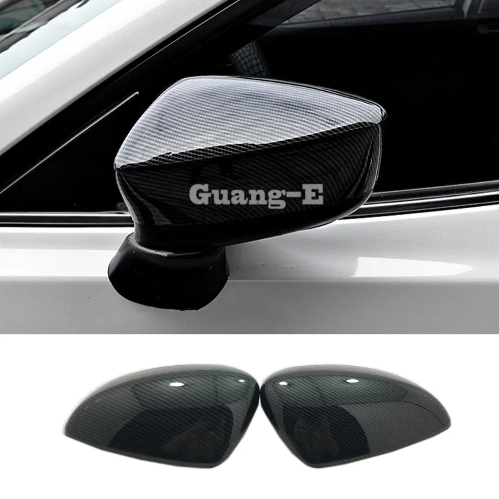 

Car ABS Chrome Back Rear View Rearview Side Mirror Strip Stick Trim Panel For Mazda6 Mazda 6 Atenza 2017 2018 2019