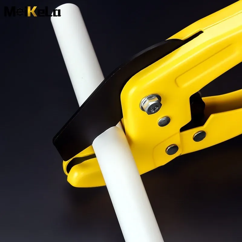 

Meikela Pipe Cutter Scissors 35mm-42mm Light Quick Cut PVC/PP-R/PU/PE Tubes Cutting Tools House Home Repair