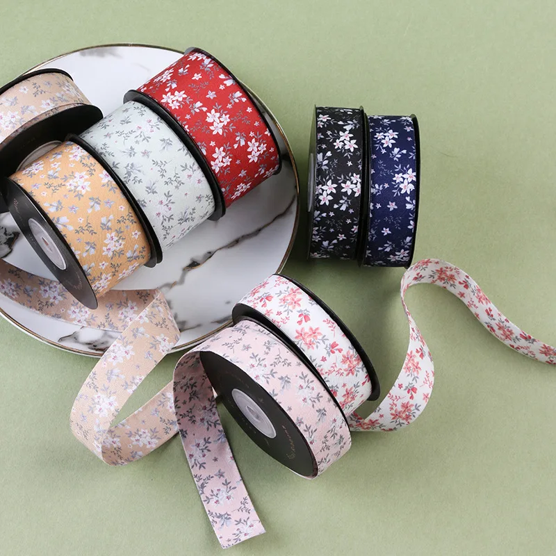 

Dragon Print floral wind webbing diy suit sewing hair accessories bow cloth belt pet rope accessories material ribbon