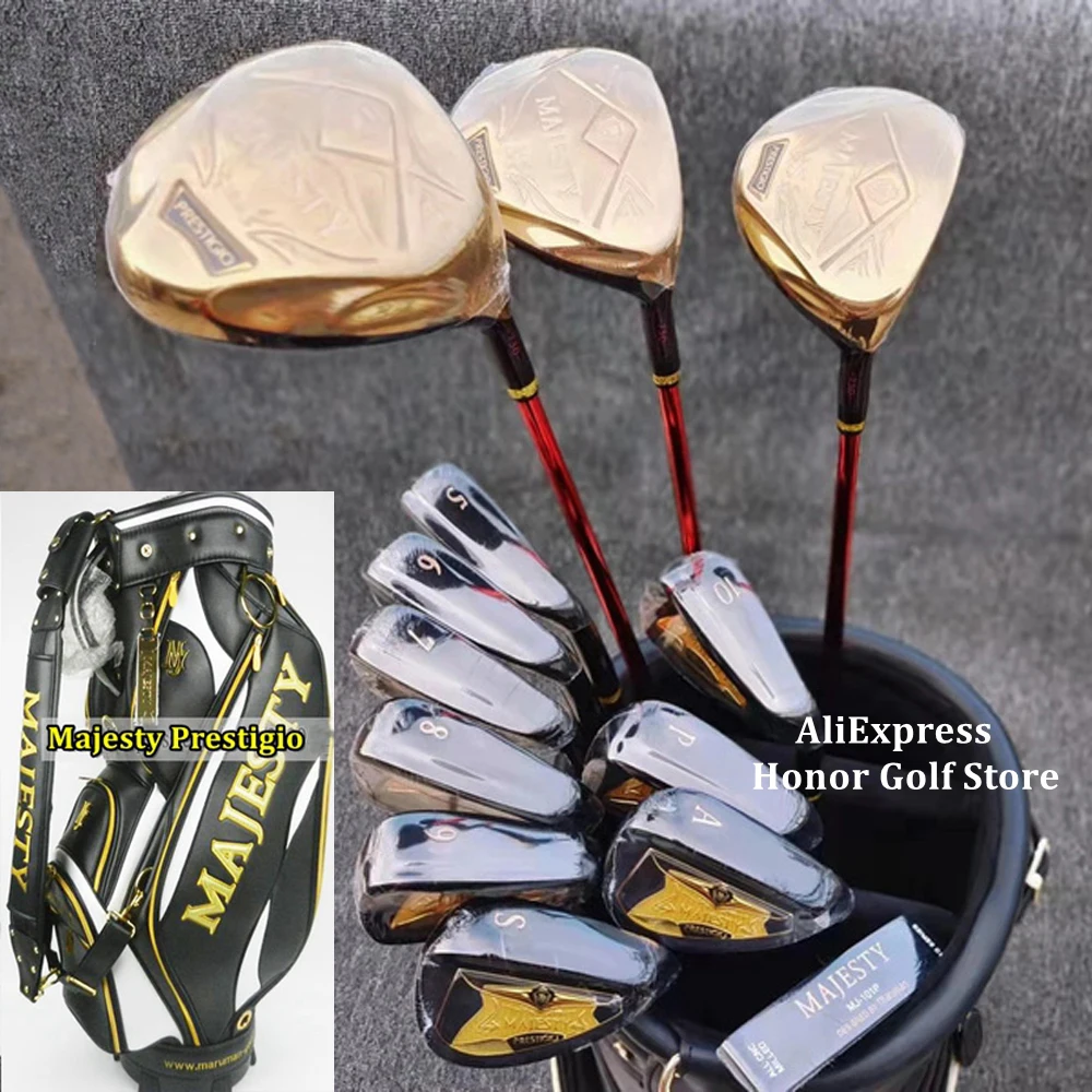 New Golf Clubs Golf Complete set Maruman Majesty Prestigio X P10 Golf clubs Full set Graphite Shaft with Bag Free Shipping