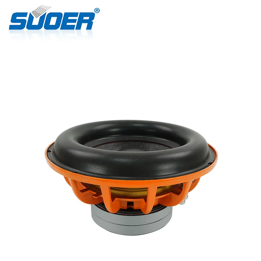 

Suoer G-12 high quality 12 inch Dual magnetic aluminum basin holder speaker with 4 ohm 380w rms car audio woofer