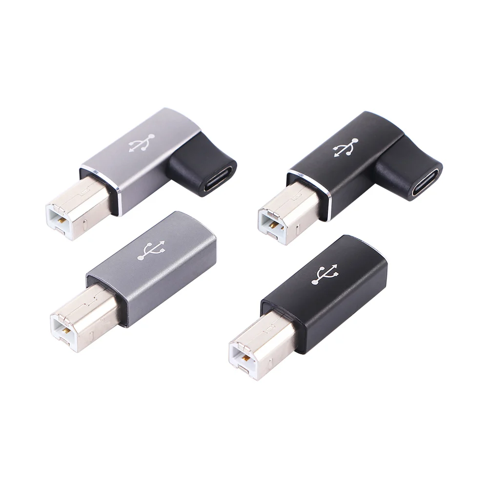 

Адаптер USB Type C мама-USB B папа для сканера, адаптер передачи данных USB C для MIDI контроллера клавиатуры