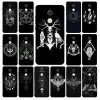 maiyaca occult witchcraft moon gothic witch phone case for redmi note 8 7 9 4 6 pro max t x 5a 3 10 lite pro