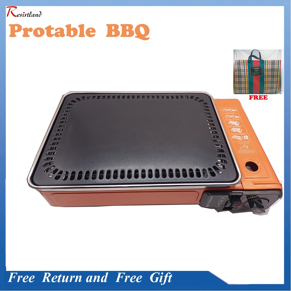 

Portable BBQ Stove Grill Folding Charcoal Grill Outdoor Stainless Steel BBQ Grill Camping Cooking Picnic Barbecue Tools