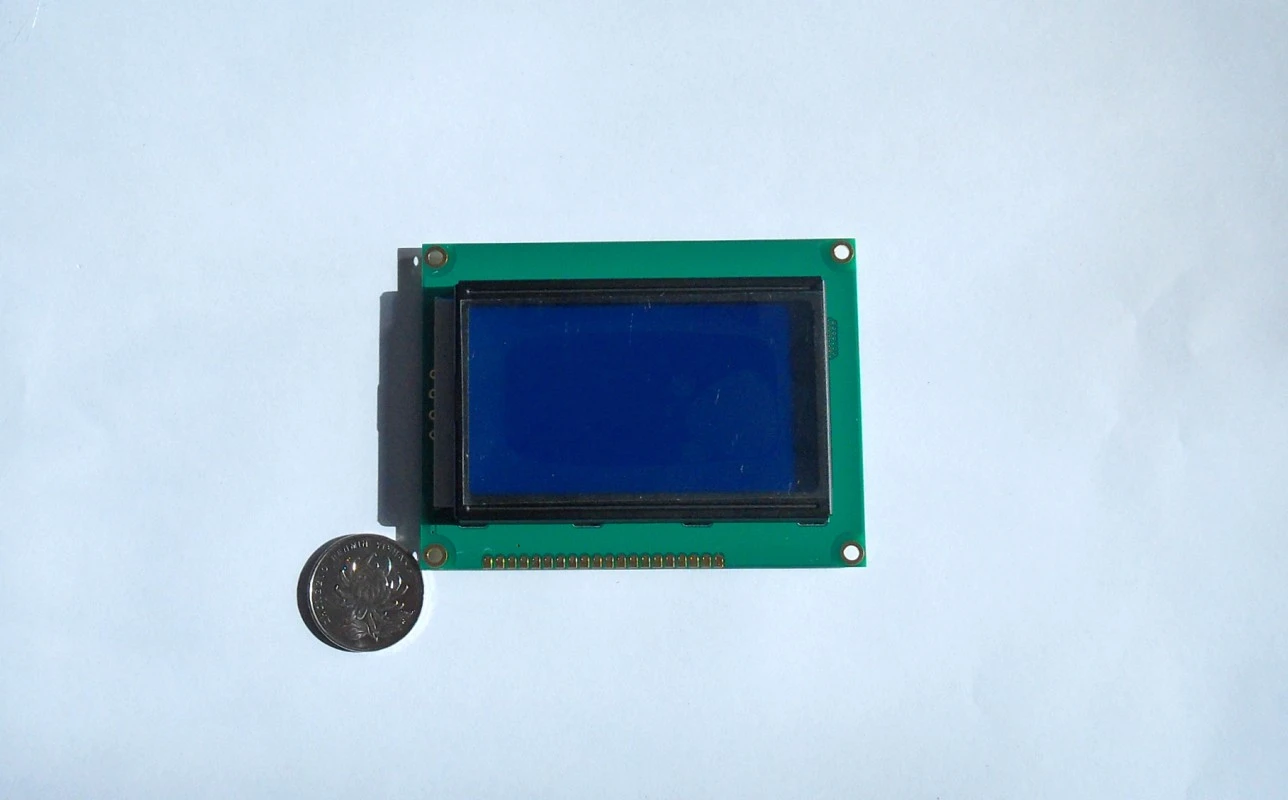 3 V LCD 12864 с китайской библиотекой шрифтов подсветкой 12864-3 ST7920 |