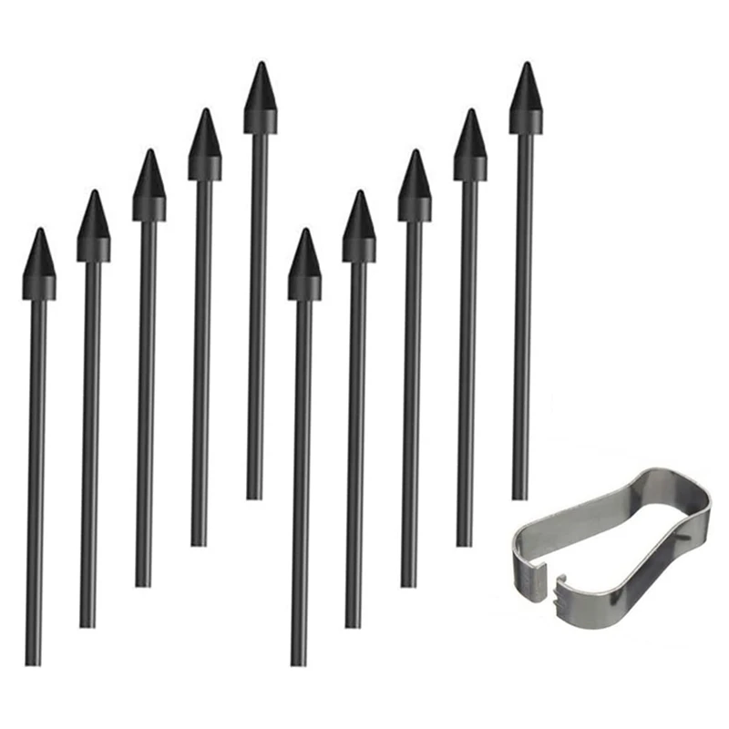 

10 Piece Stylus Tips Stylus Refill Spen Refill Black Plastic For Samsung Galaxy Tab S6lite S6/S7/S7/S8 Note10/Note20