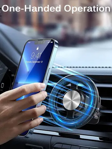 Автомобильное крепление MagSafe, новый магнитный держатель для телефона, универсальная подставка, вентиляционное отверстие, зажим для мобильного телефона, GPS-кронштейн для iPhone 14/13/12ProMax