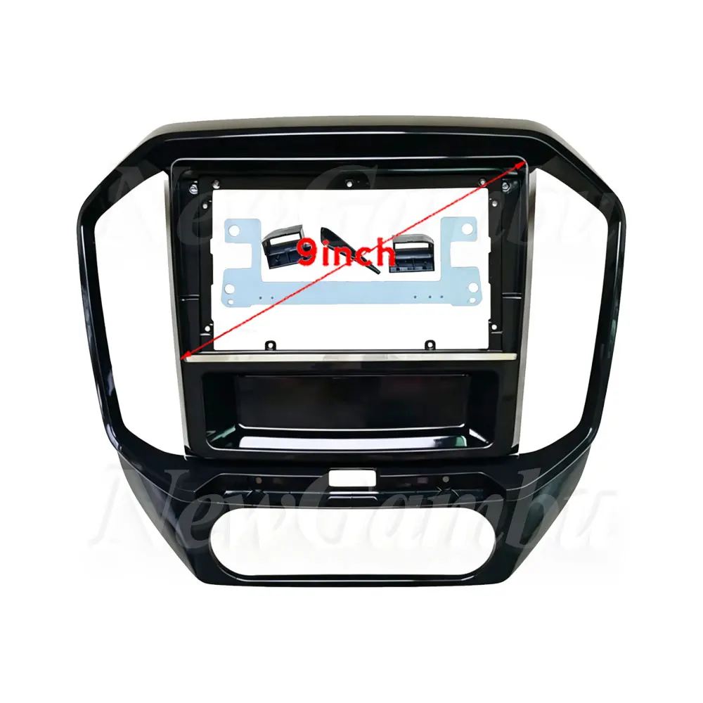 Фото Новая автомагнитола NewGambu 9 дюймов с DVD и GPS для JMC YUSHENG S350 2016 / YUHU 7 2017, установочная рамка без кабеля №2