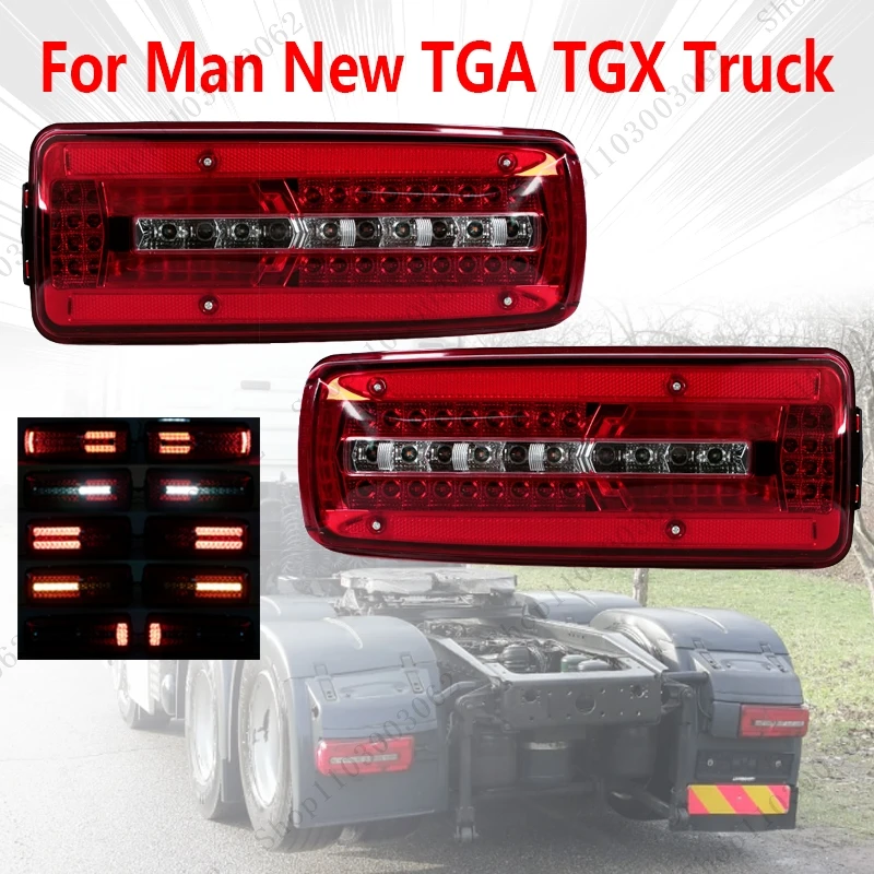 Лампа заднего тормоза TGA TGX для грузовика 81252256563 81252256562 24 В