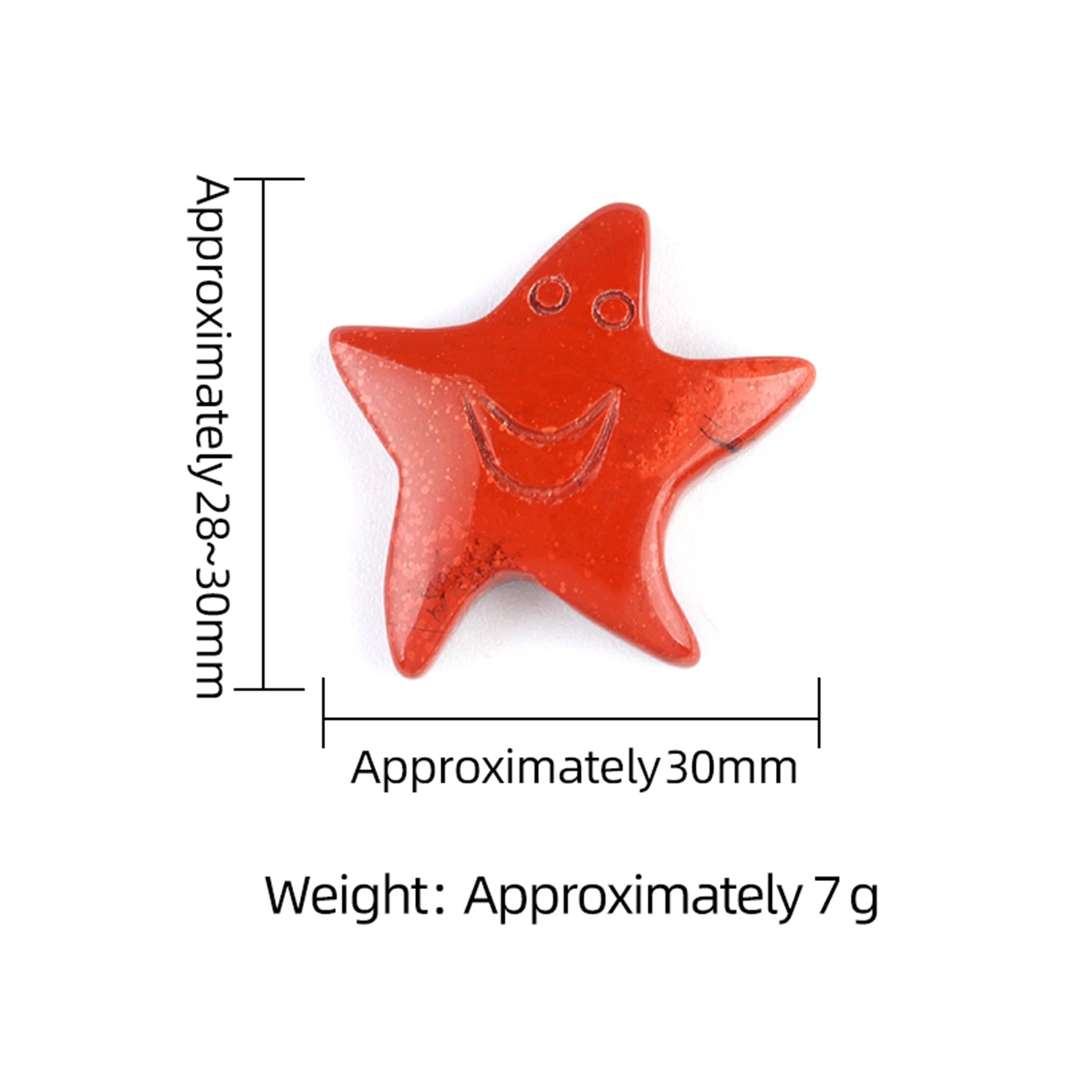 Желтая Нефритовая статуэтка с орнаментом улыбающейся морской звезды скульптура
