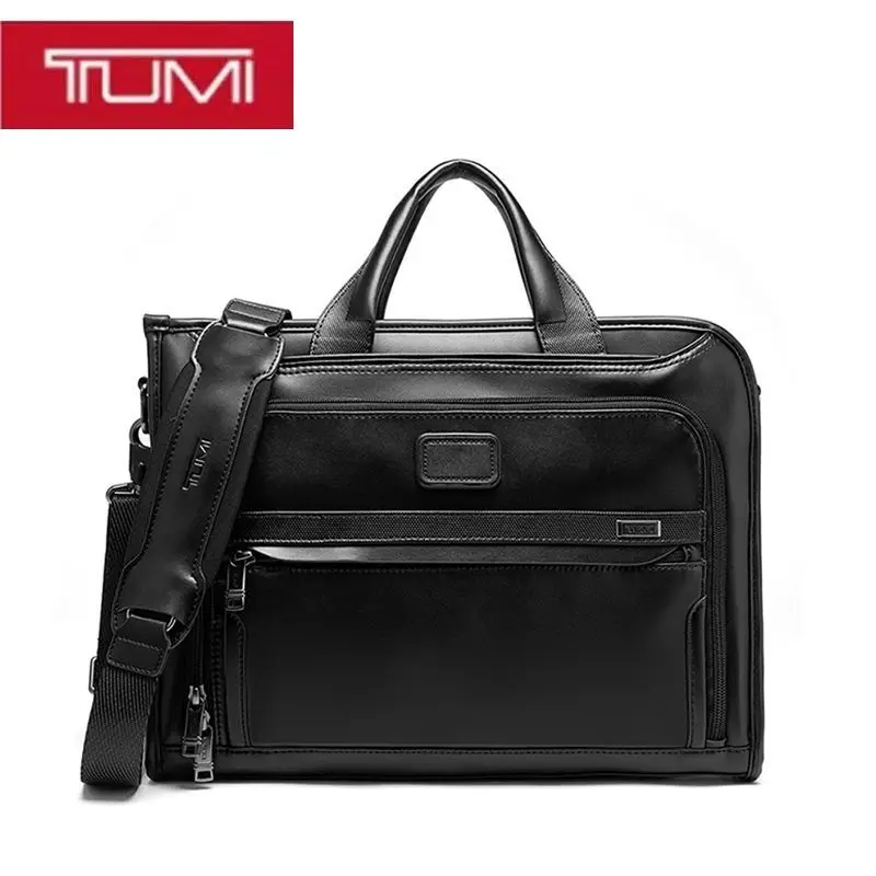 Tumi Alpha 3 Series Simple Nylon Business Bags Briefcases Document Bag Business Bag Laptop Bag Messenger Bag Men
