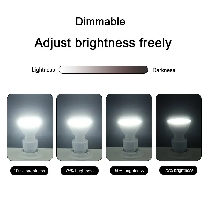 1-10 шт. светодиодная интеллектуальная лампа RGBW GU10 A60 G45 C37 24-клавишный инфракрасный