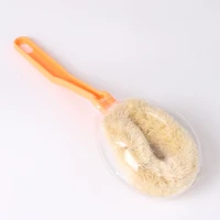 oil pot brush long handle non stick dishwashing oil cleaning brush can hang type brush kitchen cleaning kithch tools