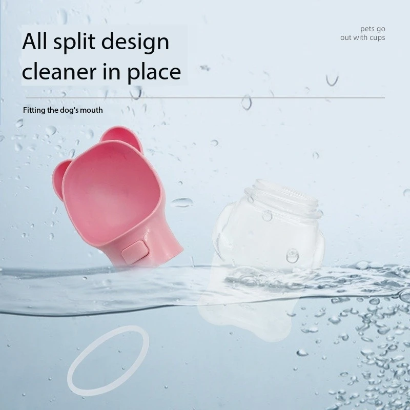 Портативная бутылка для воды собак щенков кошек