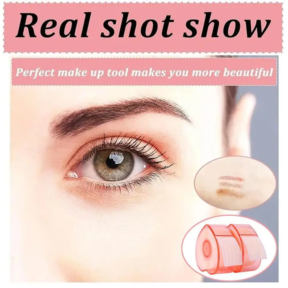 

Heart-Shaped Water Sticky Lace Double Eyelid Sticker Sticker Invisible Make Eyeliner Eyelid Mesh Women Tape Tapes Up Double B3A1