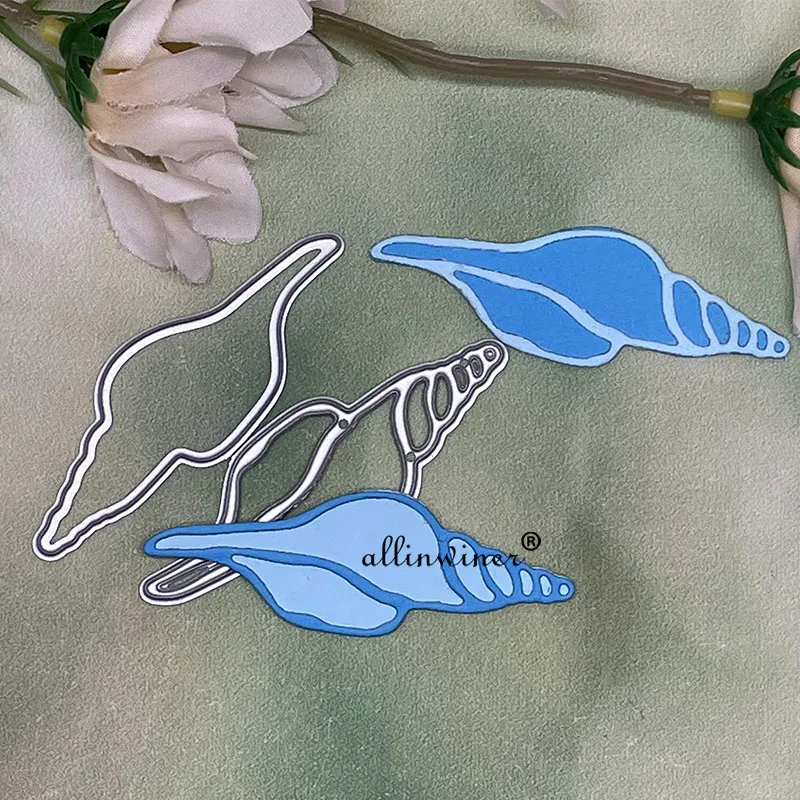 

Conch decoration DIY Craft Metal Cutting Die Scrapbook Embossed Paper Card Album Craft Template Stencil Dies