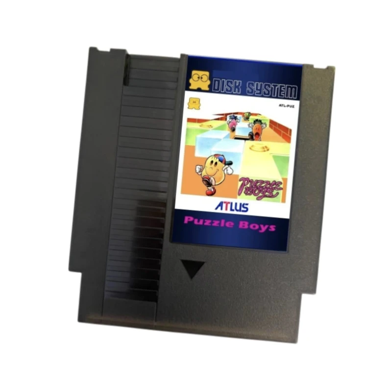 

Puzzle Boys English ( FDS Emulated ) Game Cartridge for NES Console 72Pins Video Game Card