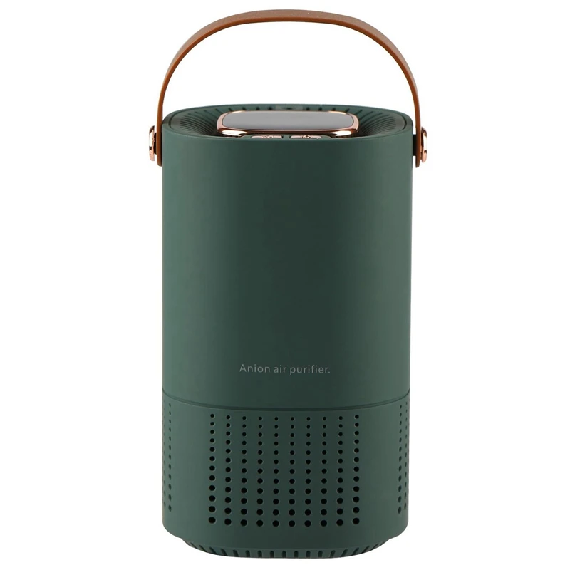 

Портативный очиститель воздуха, ионизатор, генератор отрицательных ионов, удаление дыма, Hepa фильтр, освежитель воздуха для автомобиля