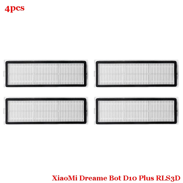 

Сменные детали для робота-пылесоса XiaoMi Dreame Bot D10 Plus RLS3D, основная/боковая щетка, Hepa фильтр, Швабра, тканевый мешок для пыли