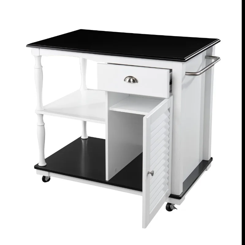 

Muxie Rolling Kitchen Island with Storage
