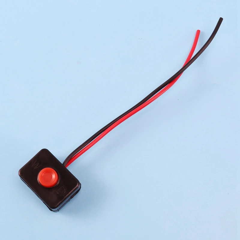 4X DC 12 В 2A клейкая Базовая Кнопка временно действующий проводной переключатель