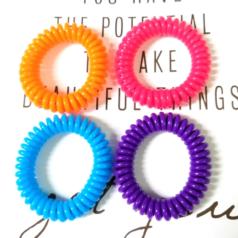 Эластичная резинка для волос 18 шт. Весенняя эластичная