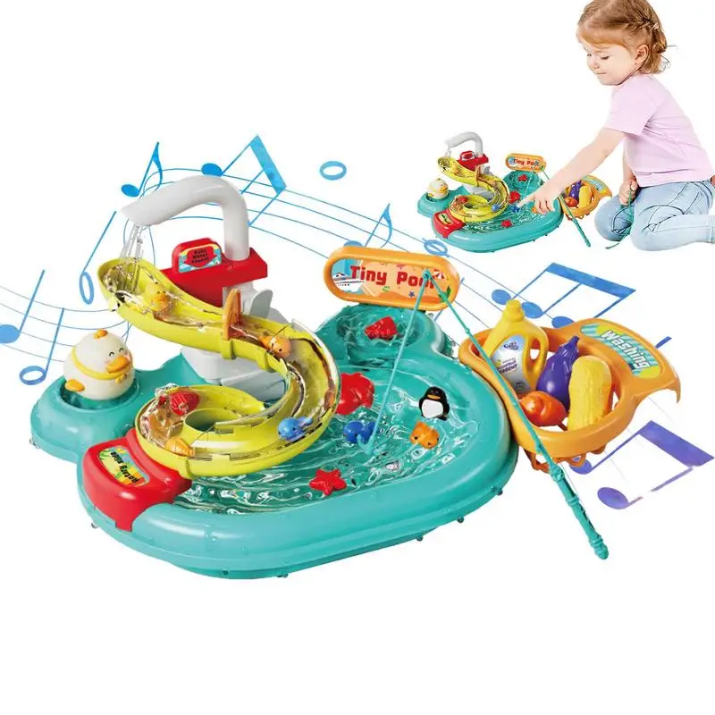 

Sink Toy Toy Sink With Multifunctional No Leakage Kids Pretend To Play Kitchen Sink Toys For Bathroom Water Park Kitchen