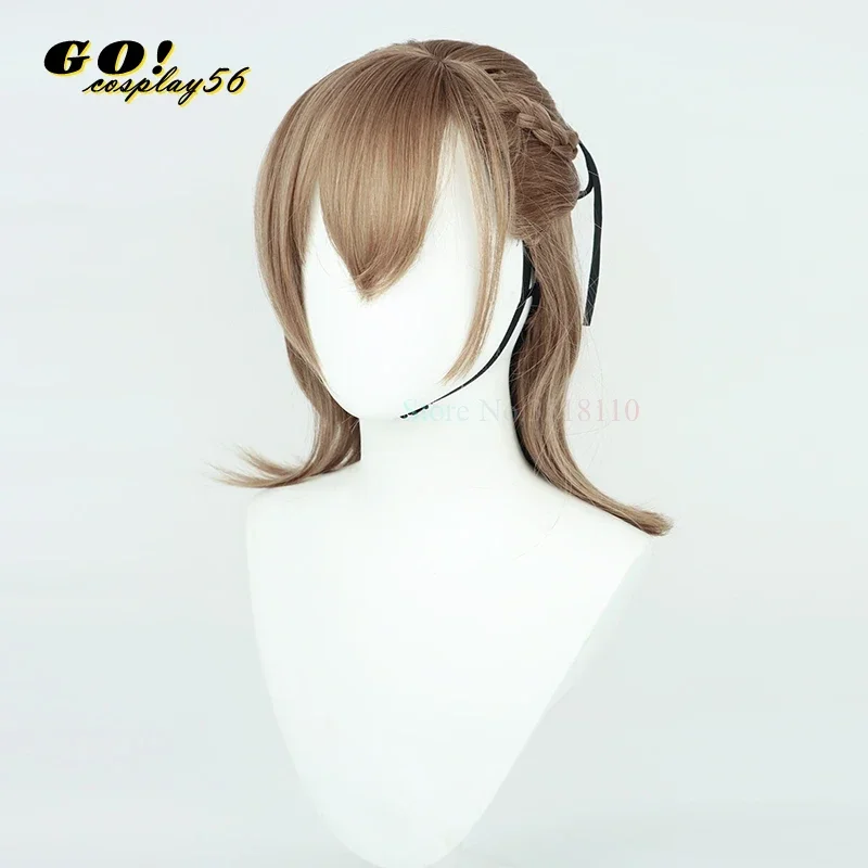 Vtuber Kanakana косплей парик 35 см длинный конский хвост Kanae knkn пучок нейьянжи