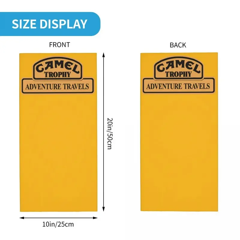 Бандана Camel Trophy гетры с принтом защитник волшебный шарф многофункциональная