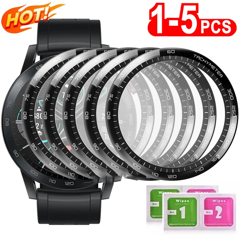 Закаленное стекло для Huawei Watch GT5 Pro 46MM 42MM 41MM Защитная пленка экрана бегуна