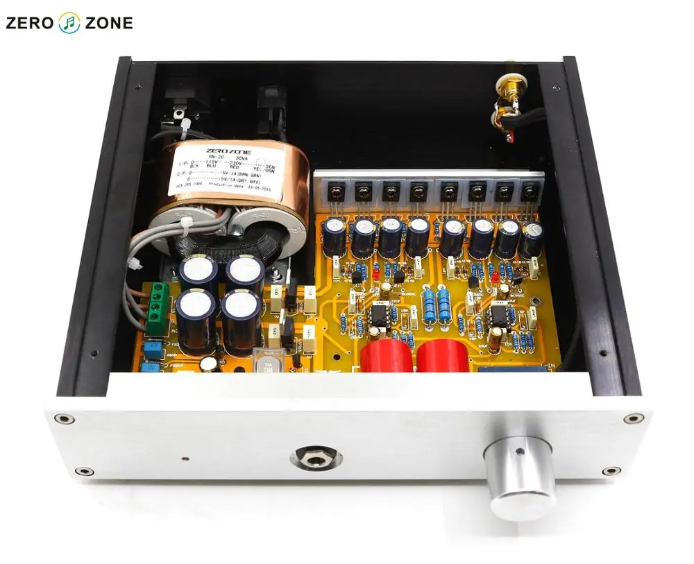 

Gzlozone Finished Classic Hd-8-a1-pro Headphone Amplifier Base On A1 Circuit
