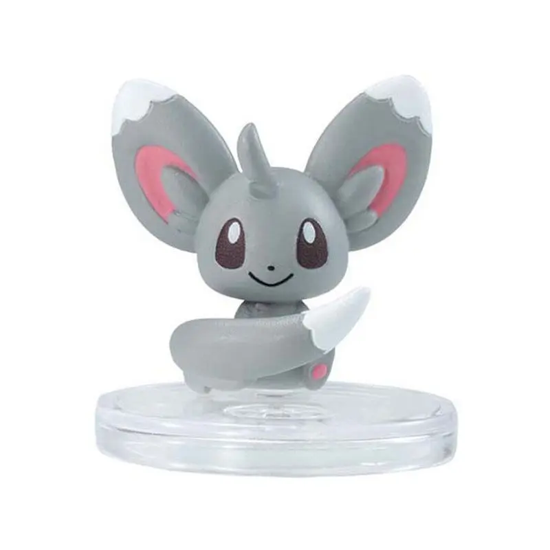 Фото Фигурка Bandai Gashapon Pokemon Pikachu Sylveon Shinx в сидячей позе, игрушка, подарок, милая модель персонажа, подарок для коллекционеров и любителей хобби №5