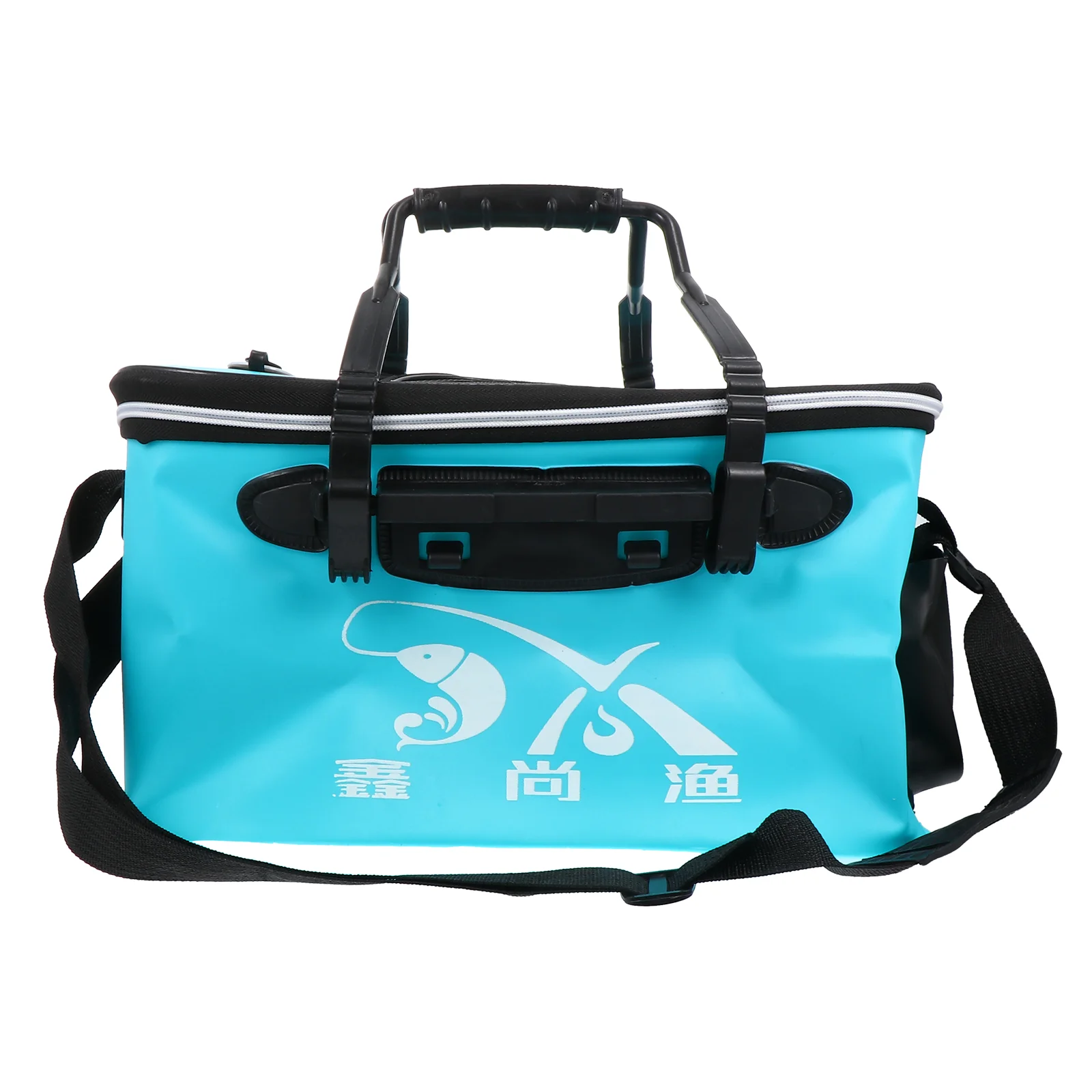 

Saltwater Resistant Fishing Bags Minnow Bucket Foldable Containers Thickened Outdoor Barrel Collapsible Folding