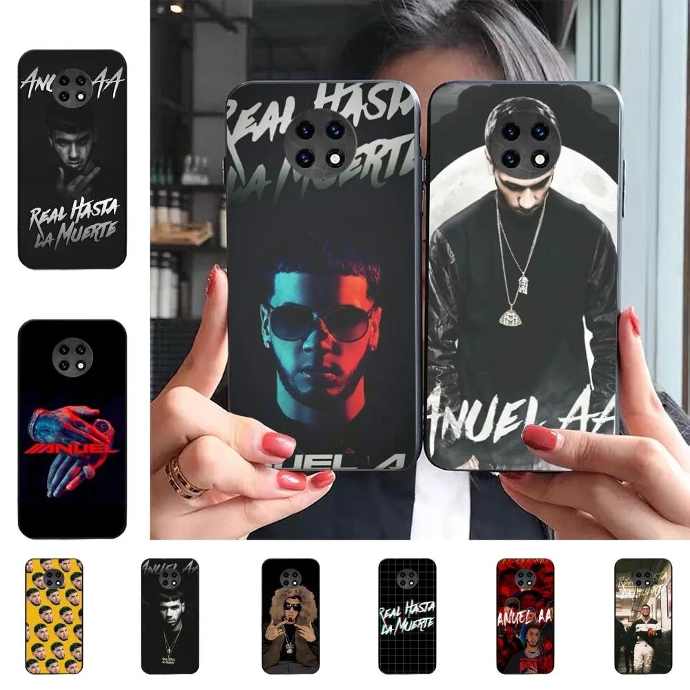 

Rapper Anuel AA Real Phone Case For Samsung S 20 21 22 23 plus Ultra for Redmi Note 8 9 10 11 for Huawei Y 5 6 9
